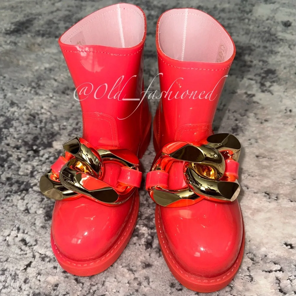 JW ANDERSON Chain Rain Boots